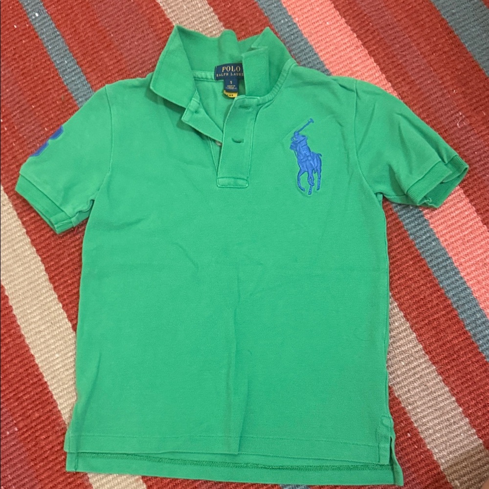 Polo by Ralph Lauren Kids Bright Green Polo Shirt